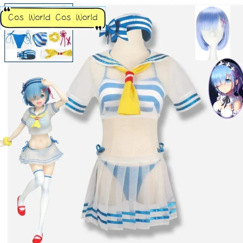 Ilustrasi Re: Hidup Di Dunia Yang Berbeda Dari Nol Rem Kostum Cosplay Swimwear Girls' Sailor Suit Summer Short Skirt Clothing
Ilustrasi Re: Hidup Di Dunia Yang Berbeda Dari Nol Rem Kostum Cosplay Swimwear Girls' Sailor Suit Summer Short Skirt Clothing