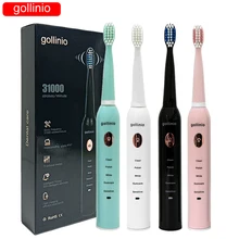 Gollinio Electric Toothbrush Sonic Usb Fast Charging GL11A Electronic Rechargeable Tooth Brush Electr Replacement Waterproof Xp7 
Gollinio Electric Toothbrush Sonic Usb Fast Charging GL11A Electronic Rechargeable Tooth Brush Electr Replacement Waterproof Xp7