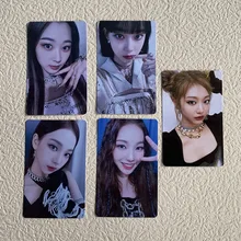 

5pcs/set Kpop Group Aespa SAVAGE Photocard Picture Postal Cards Card Photo Cards LOMO Card for Fans