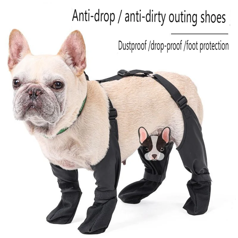 Dog Shoes Waterproof Adjustable Dog Boots Pet Breathbale Shoes for Outdoor Walking Soft French Bulldog Shoes Pets Paws Protector
Dog Shoes Waterproof Adjustable Dog Boots Pet Breathbale Shoes for Outdoor Walking Soft French Bulldog Shoes Pets Paws Protector
