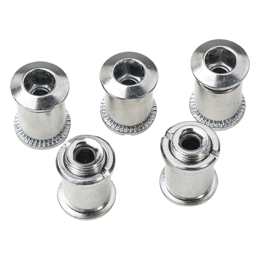 5Pcs Bicycle Chainwheel Bolts Stainless Steel MTB Bike Chainring Screws For Crankset Single/Double /Triple Bolts Bike Parts
5Pcs Bicycle Chainwheel Bolts Stainless Steel MTB Bike Chainring Screws For Crankset Single/Double /Triple Bolts Bike Parts