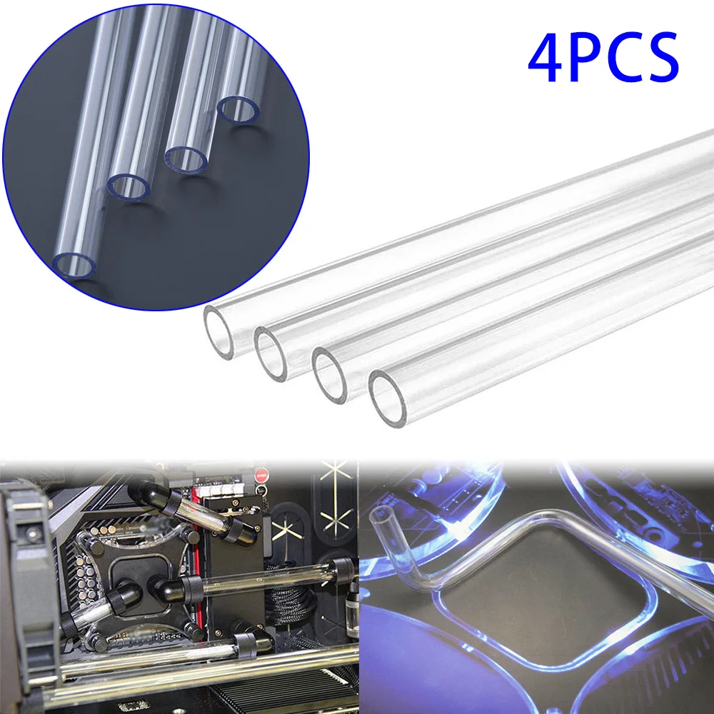 4pcs PETG Tubing Rigid Hard Tubes 14mm Clear Bending Hard Tubing Hose Water Cooling Tubing Hose For Computer Cooler
4pcs PETG Tubing Rigid Hard Tubes 14mm Clear Bending Hard Tubing Hose Water Cooling Tubing Hose For Computer Cooler