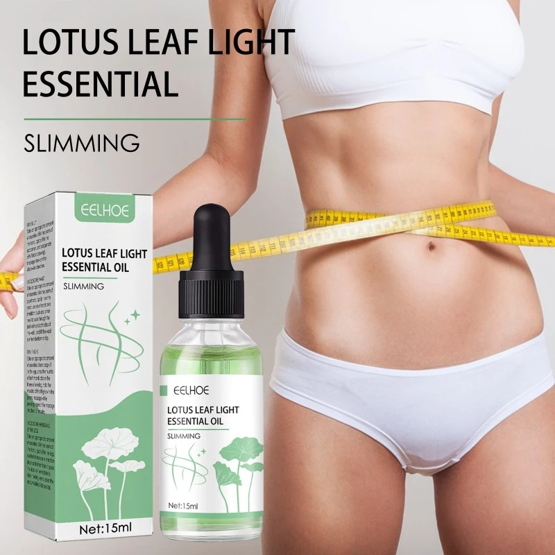

Lotus Leaf Slimming Essential Oil Lifting Massage Firming Big Belly Thigh Muscles shaping body fat burning weight Lose Essence