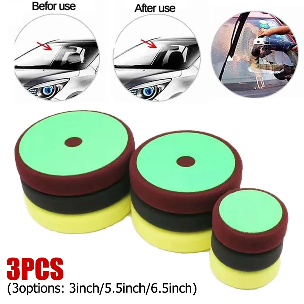 3PCS 80/140/160mm Sponge Buffing Pads Foam Polishing Pad Kit Waxe Sponge Wheel Sanding Disc For Car Sponge Auto Car Body Polish
3PCS 80/140/160mm Sponge Buffing Pads Foam Polishing Pad Kit Waxe Sponge Wheel Sanding Disc For Car Sponge Auto Car Body Polish