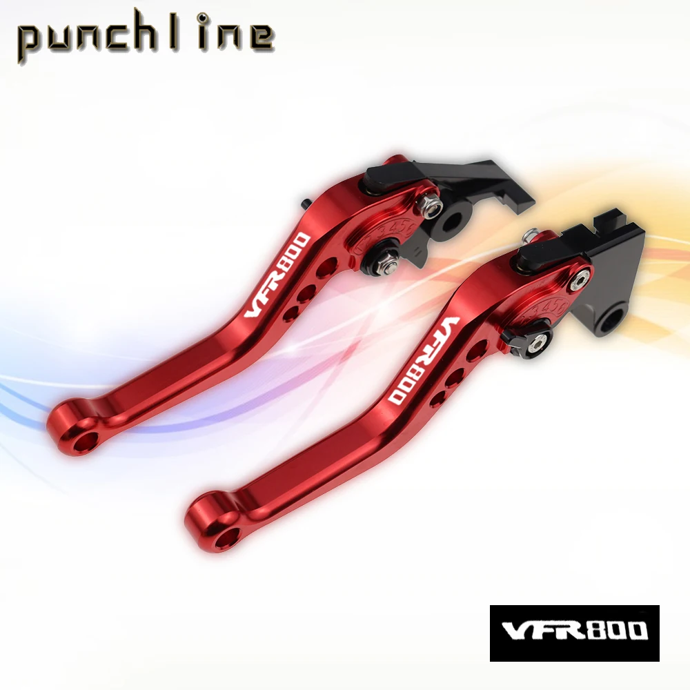 Логотип VFR800 подходит для VFR800/F 2002-2018 Короткие тормозные рычаги VFR 800 F 2003 2004 2005 2006 2007