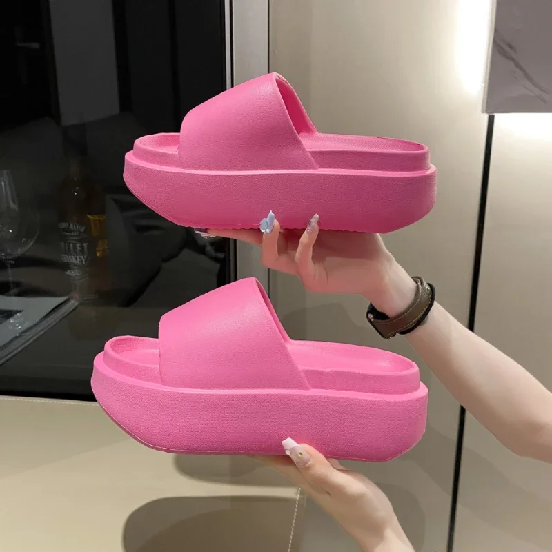 0313 8cm New Thick Sole EVA Slippers for Women Fashion Home Platform Slippers for Summer Outwear Non Slip Elevated Slippers for
0313 8cm New Thick Sole EVA Slippers for Women Fashion Home Platform Slippers for Summer Outwear Non Slip Elevated Slippers for