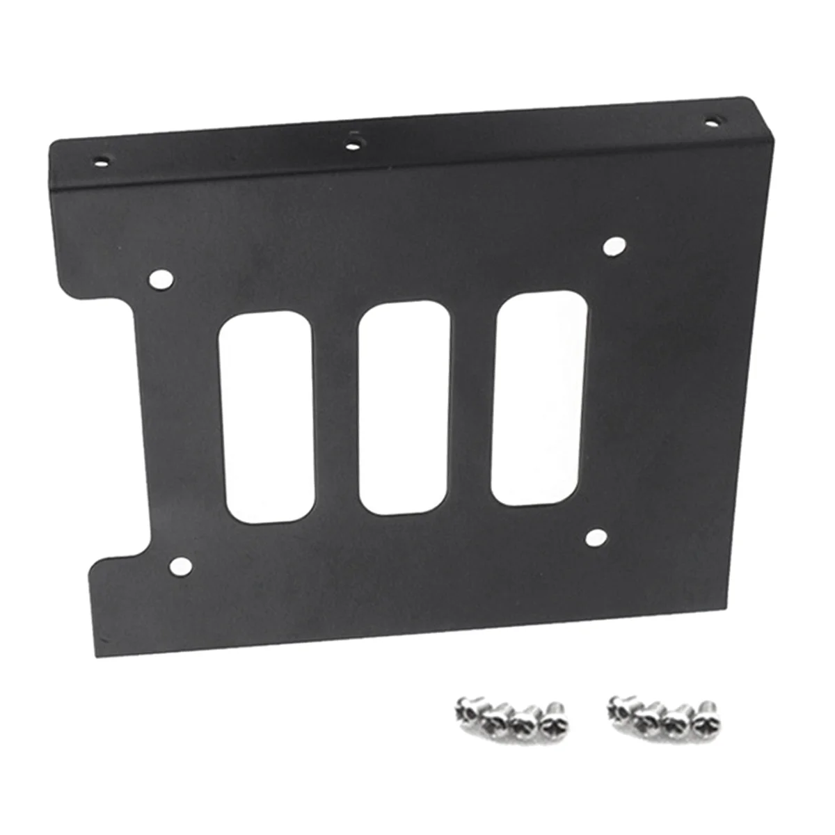 

2.5 Inch Ssd HDD to 3.5 Inch Metal Mounting Adapter Bracket Dock 8 Screws Hard Drive Holder for PC Hard Drive Enclosure