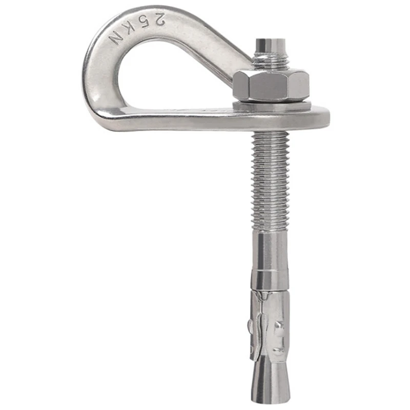 25KN Stainless Steel M10 Climbing Nail Anchor Hammock Special Climbing Point Hanging Piece Pivot Expansion Nail
25KN Stainless Steel M10 Climbing Nail Anchor Hammock Special Climbing Point Hanging Piece Pivot Expansion Nail