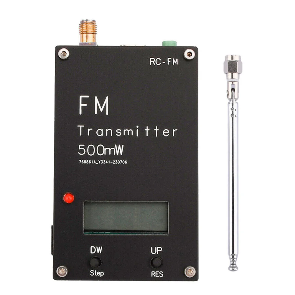 1pc Transmitter LCD Digital Display 5V USB Cable Type C 0.5W 500mW 76-108MHz 2000m FM Brand New Stereo Transmitter
1pc Transmitter LCD Digital Display 5V USB Cable Type C 0.5W 500mW 76-108MHz 2000m FM Brand New Stereo Transmitter