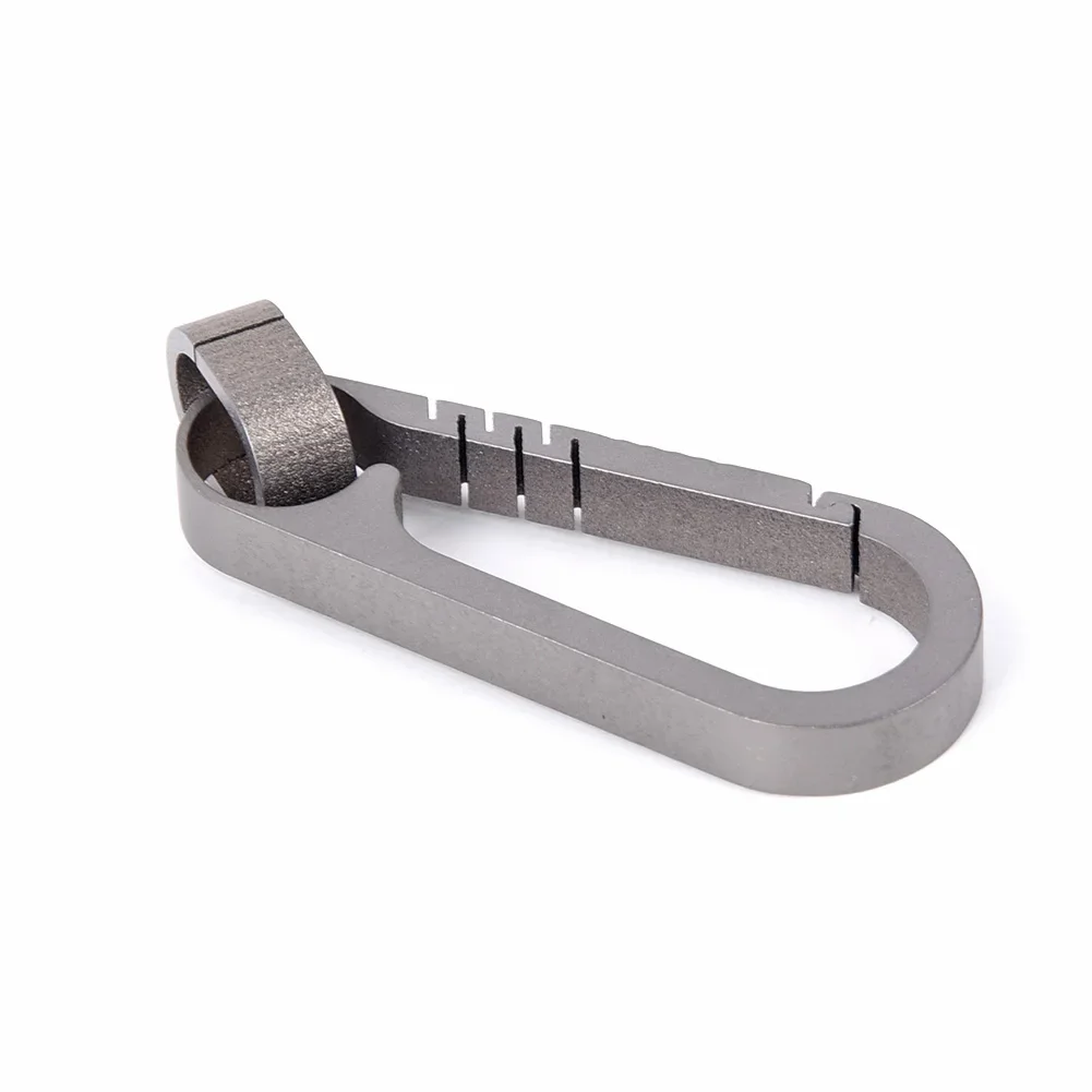 Titanium Alloy Keychains Car Key Waist Keychain 55mm Pendant Hanging High Load Capacity Carabiner Clips Outdoor Multi Tool
Titanium Alloy Keychains Car Key Waist Keychain 55mm Pendant Hanging High Load Capacity Carabiner Clips Outdoor Multi Tool