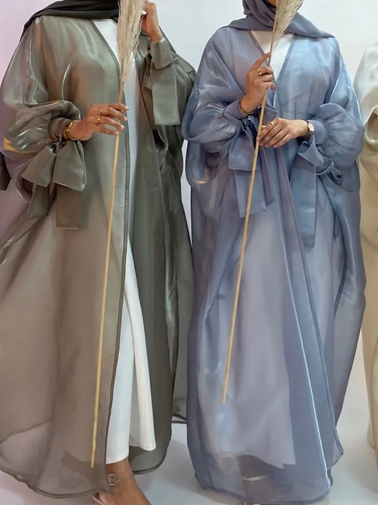 Лето Eid Djellaba Abaya Дубай мягкое кимоно с пышными рукавами мусульманская шелковая Abaya Дубай, Турция мусульманская Abaya ислама Abayas
Лето Eid Djellaba Abaya Дубай мягкое кимоно с пышными рукавами мусульманская шелковая Abaya Дубай, Турция мусульманская Abaya ислама Abayas