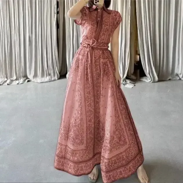 Paisley New Fashion Clothing Light Blue Floral Print Vintage Short Sleeve Blouse and Midi Skirt Women Sets for Holiday
Paisley New Fashion Clothing Light Blue Floral Print Vintage Short Sleeve Blouse and Midi Skirt Women Sets for Holiday