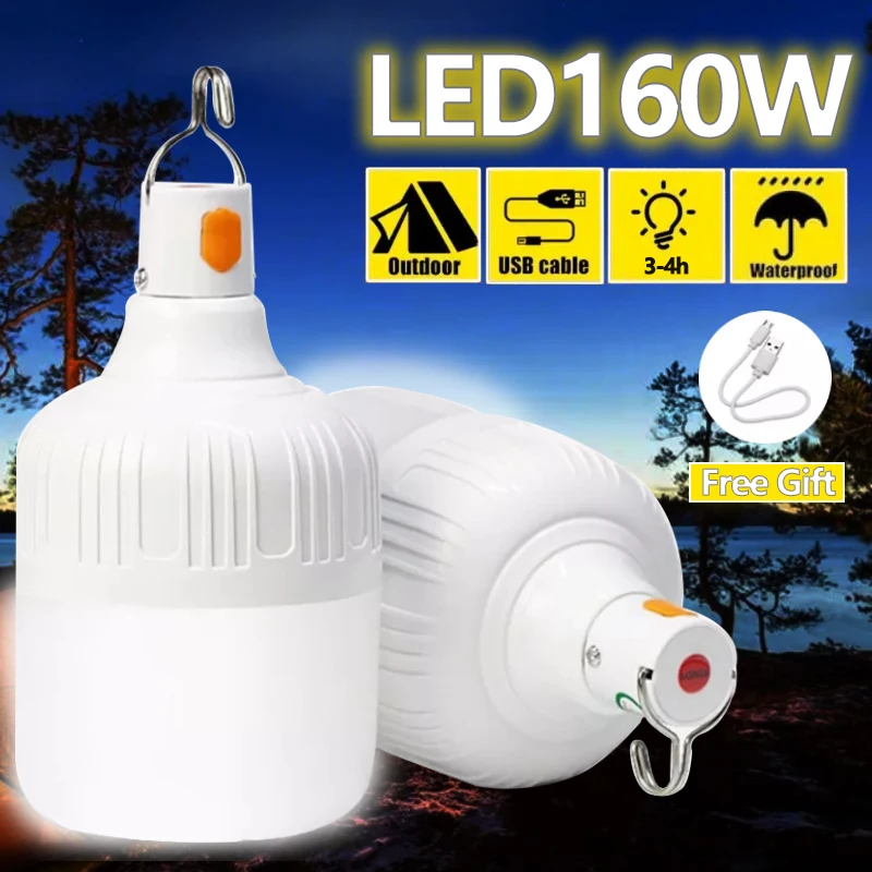 LED bulb multifunctional portable bulb camping light garage lighting emergency light dining car light
LED bulb multifunctional portable bulb camping light garage lighting emergency light dining car light