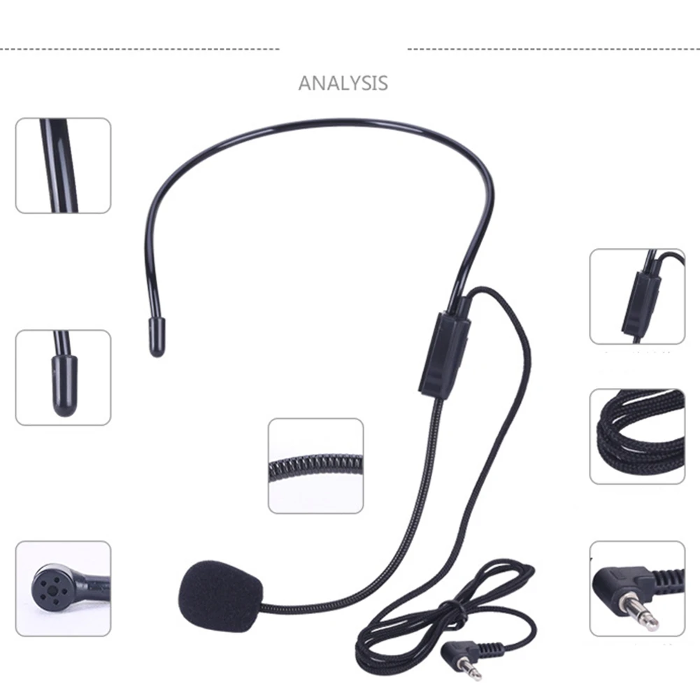 Microphone Headset Microphone Speeching Wired Head-mounted Wired Headset Microphone Microphone Headset For Teaching
Microphone Headset Microphone Speeching Wired Head-mounted Wired Headset Microphone Microphone Headset For Teaching