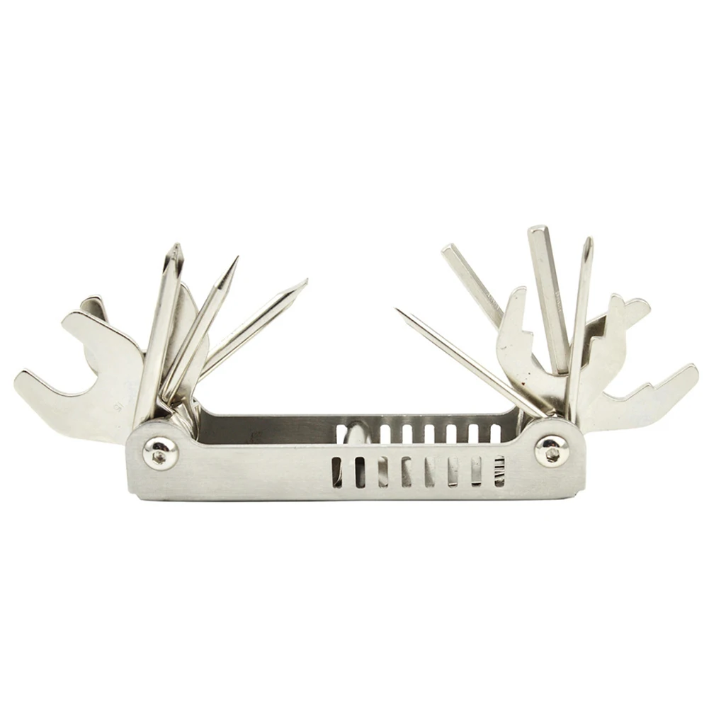 13 In 1 Diving Tool Set 304 Stainless Steel Wrench Screwdriver Multi Function Repairing & Adjusting Tool Diving Scub Accessories
13 In 1 Diving Tool Set 304 Stainless Steel Wrench Screwdriver Multi Function Repairing & Adjusting Tool Diving Scub Accessories
