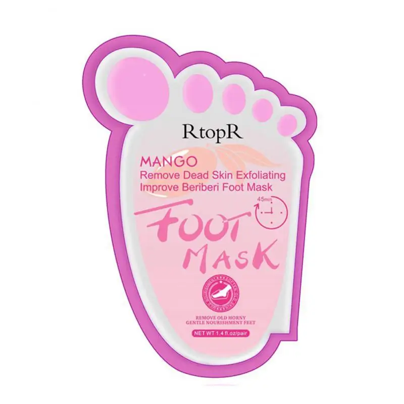 Mango Exfoliating Foot Masks Pedicure Socks Exfoliation Scrub for Feet Mask Remove Dead Skin Heel Foot Peeling Moisturizing Mask
Mango Exfoliating Foot Masks Pedicure Socks Exfoliation Scrub for Feet Mask Remove Dead Skin Heel Foot Peeling Moisturizing Mask