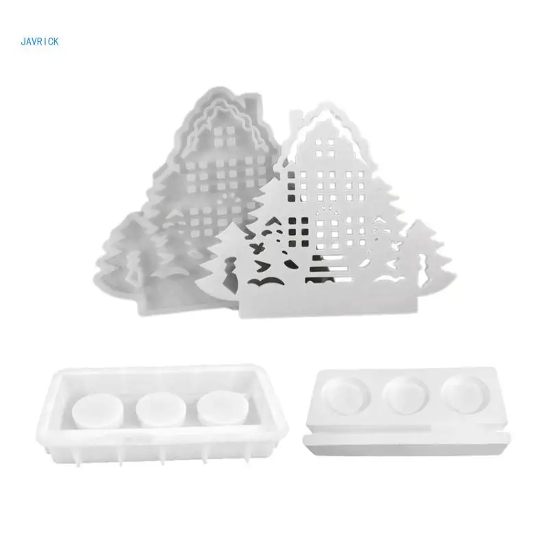 House Holder Silicone Mold 3D Tree Candlestick Plaster Mold Gypsum Resin Molds Home Decorations Christmas Gift
House Holder Silicone Mold 3D Tree Candlestick Plaster Mold Gypsum Resin Molds Home Decorations Christmas Gift