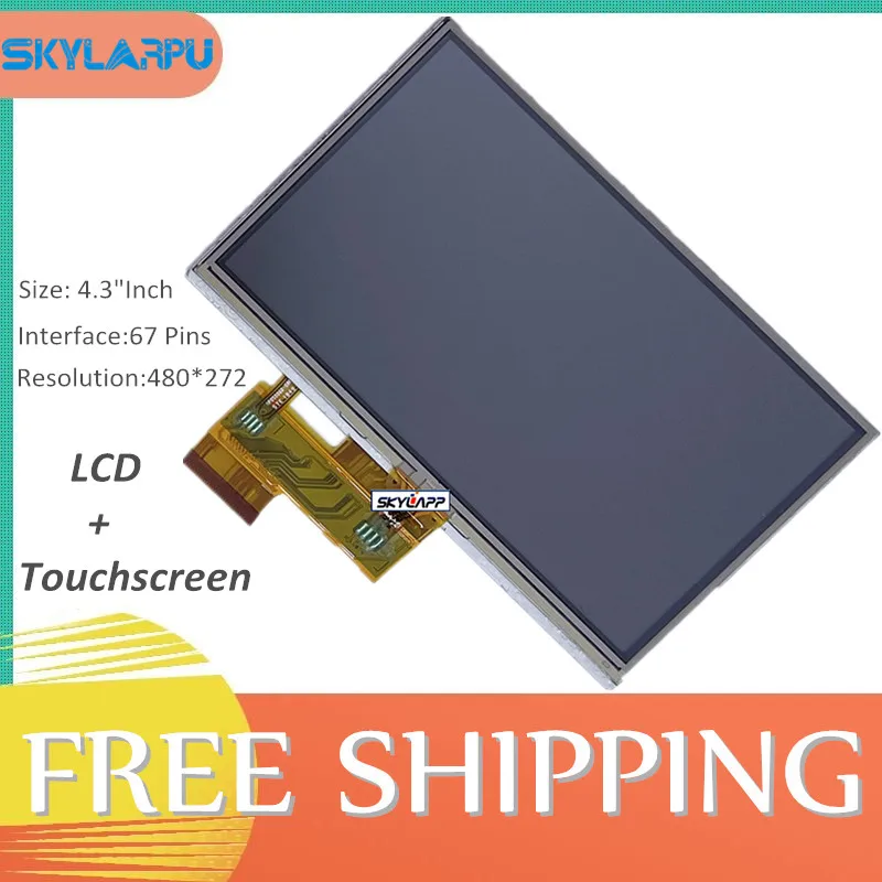 

4.3"Inch Complete LCD For Garmin Nuvi 1390 1390T 1350T LQ043T1DH41 GPS Display Panel Touch Screen Digitizer Repair Replacement