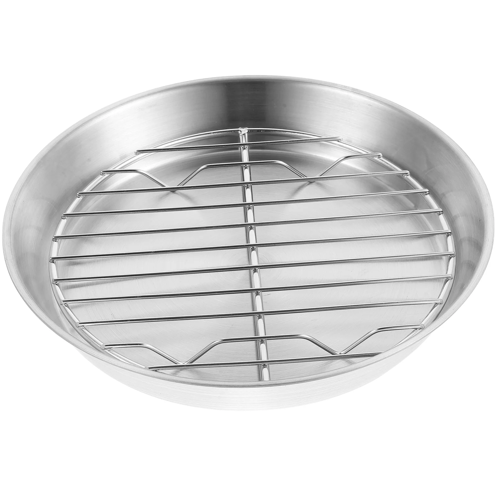 1 Set of Baking Pan Filter Rack Set Baking Draining Rack with Pan Set Baking Pan with Cooling Rack
1 Set of Baking Pan Filter Rack Set Baking Draining Rack with Pan Set Baking Pan with Cooling Rack