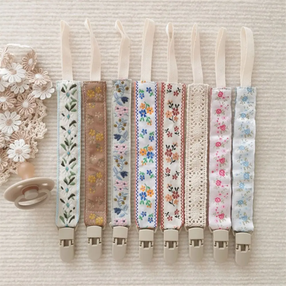Ethnic Style Baby Cloth Pacifier Chain Teether Toys Straps Adjustable Nipple Holder Clips Dummy Clips Floral Soother Holder
Ethnic Style Baby Cloth Pacifier Chain Teether Toys Straps Adjustable Nipple Holder Clips Dummy Clips Floral Soother Holder