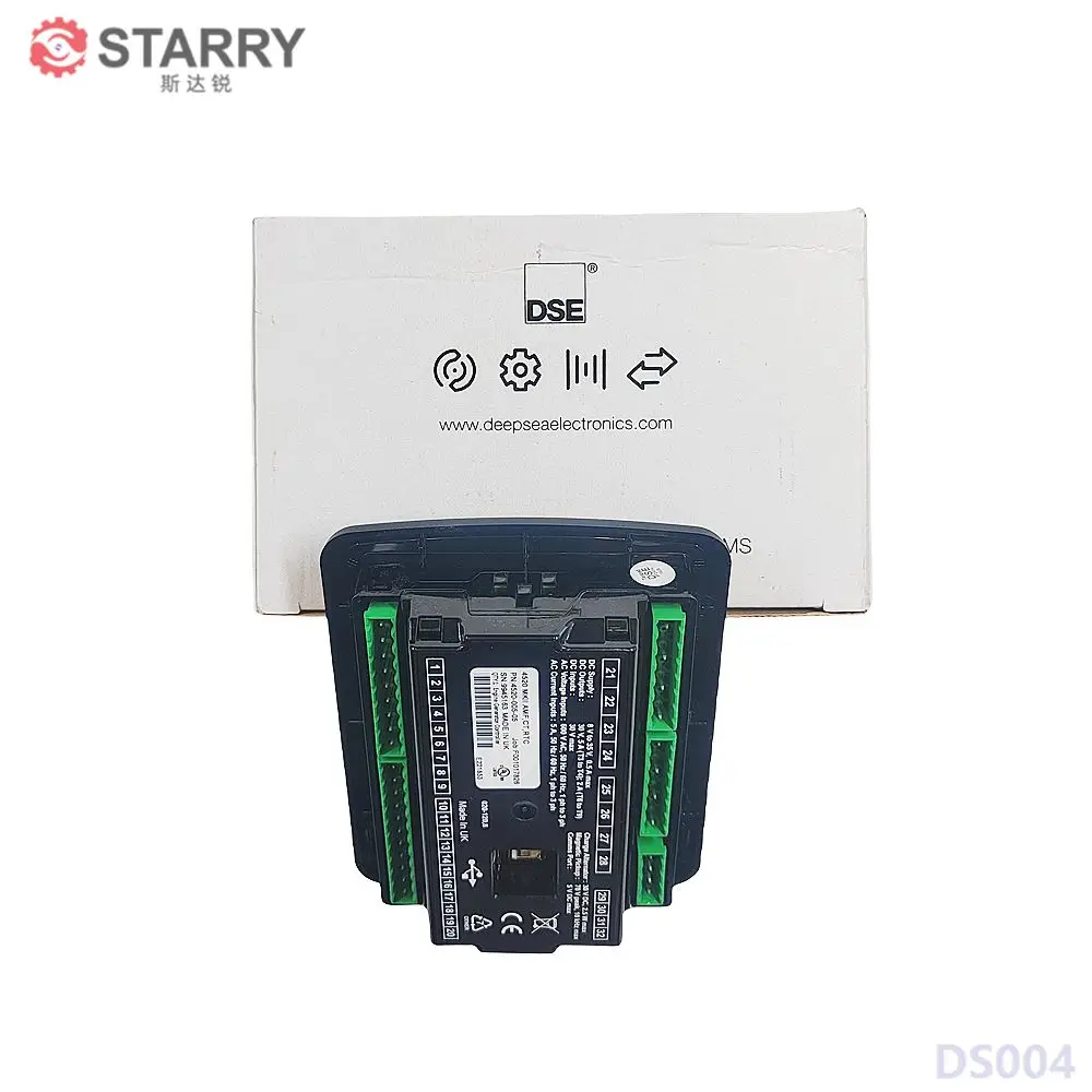 Original Deep Sea DSE4520 MKII DSE4520 Generator Controller Auto Mains Failure Control Module Genset Parts DSE4520
Original Deep Sea DSE4520 MKII DSE4520 Generator Controller Auto Mains Failure Control Module Genset Parts DSE4520