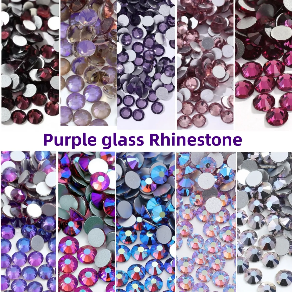 Purple series SS3-SS30 Non Hot Fix Rhinestones FlatBack Strass Sewing & Fabric Garment Glittering Stones for DIY Decoration
Purple series SS3-SS30 Non Hot Fix Rhinestones FlatBack Strass Sewing & Fabric Garment Glittering Stones for DIY Decoration