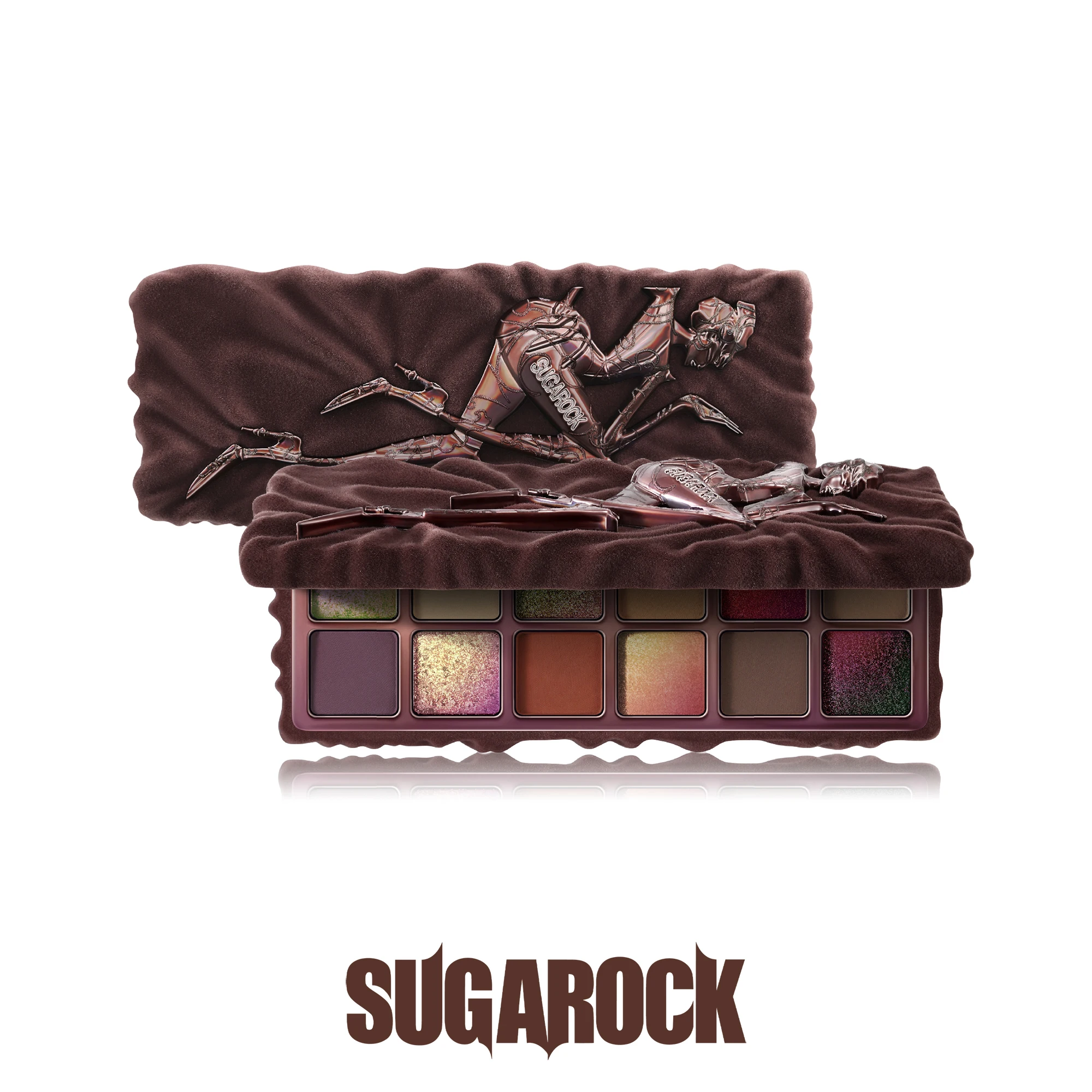 

Sugarock 12 Colors Eyeshadow Palet Shimmer Matte Eyeshadow Makeup