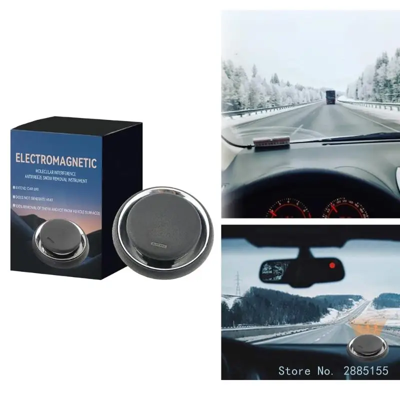 Portable Electromagnetic Ice Melting Deicer Winter Car Window Glass Windshield Antifreeze Molecular Snow Remover Device
Portable Electromagnetic Ice Melting Deicer Winter Car Window Glass Windshield Antifreeze Molecular Snow Remover Device