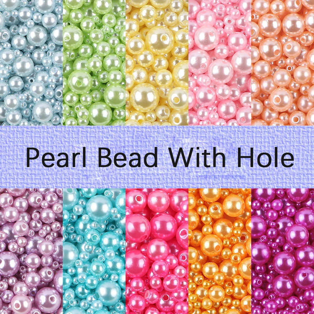 3-10mm Mix Size Acrylic Plastic Round with Hole ABS Imitation Pearl Beads Loose Spacer Bead for Jewelry Making Finding Supplies
3-10mm Mix Size Acrylic Plastic Round with Hole ABS Imitation Pearl Beads Loose Spacer Bead for Jewelry Making Finding Supplies