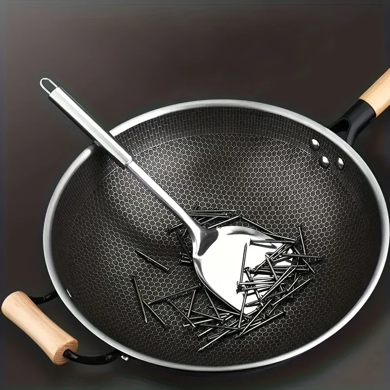 1pc, Honeycomb Frying Pan With Lid (12.99''), Stainless Steel Skillet, Nonstick Egg Fry Pan, Omelet Pan, For Gas Stove Top And I
1pc, Honeycomb Frying Pan With Lid (12.99''), Stainless Steel Skillet, Nonstick Egg Fry Pan, Omelet Pan, For Gas Stove Top And I