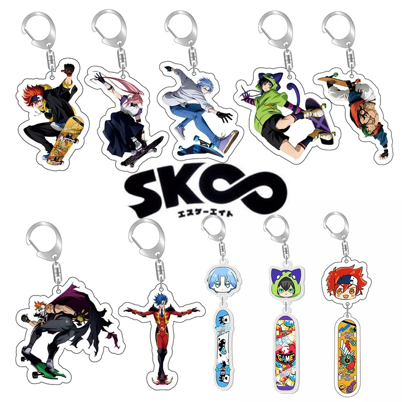 21Pcs/Lot Anime SK8 The Infinity Acrylic Keychain Cosplay Reki Kyan Langa Hasegawa Cartoon Figure Pendant Keyring Wholesale
21Pcs/Lot Anime SK8 The Infinity Acrylic Keychain Cosplay Reki Kyan Langa Hasegawa Cartoon Figure Pendant Keyring Wholesale