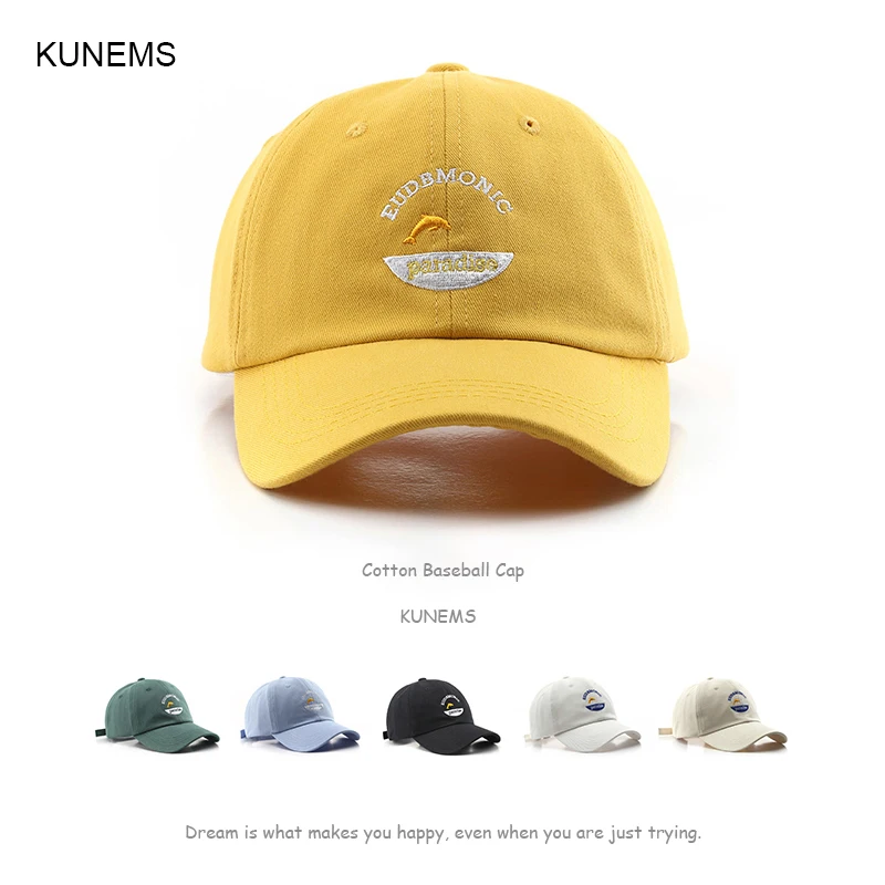 KUNEMS Summer Baseball Cap for Women and Men Fashion Embroidery Sun Hats Cotton Casual Snapback Caps Trapstar Hat Gorros Unisex
KUNEMS Summer Baseball Cap for Women and Men Fashion Embroidery Sun Hats Cotton Casual Snapback Caps Trapstar Hat Gorros Unisex