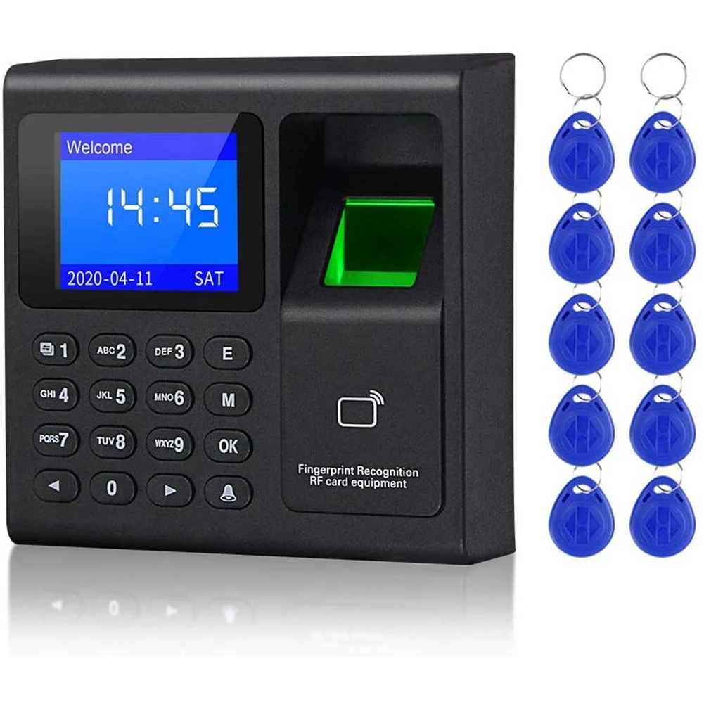 Biometric RFID Access Control System RFID Keypad USB Fingerprint System Electronic Time Clock Attendance Machine
Biometric RFID Access Control System RFID Keypad USB Fingerprint System Electronic Time Clock Attendance Machine