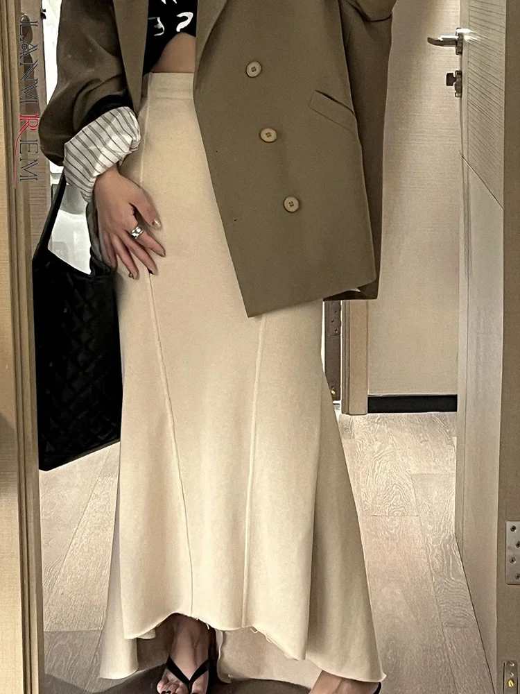 Женская юбка с высокой талией, повседневная юбка составного кроя, модная женская одежда, новинка весны-лета 2023, H256
Женская юбка с высокой талией, повседневная юбка составного кроя, модная женская одежда, новинка весны-лета 2023, H256