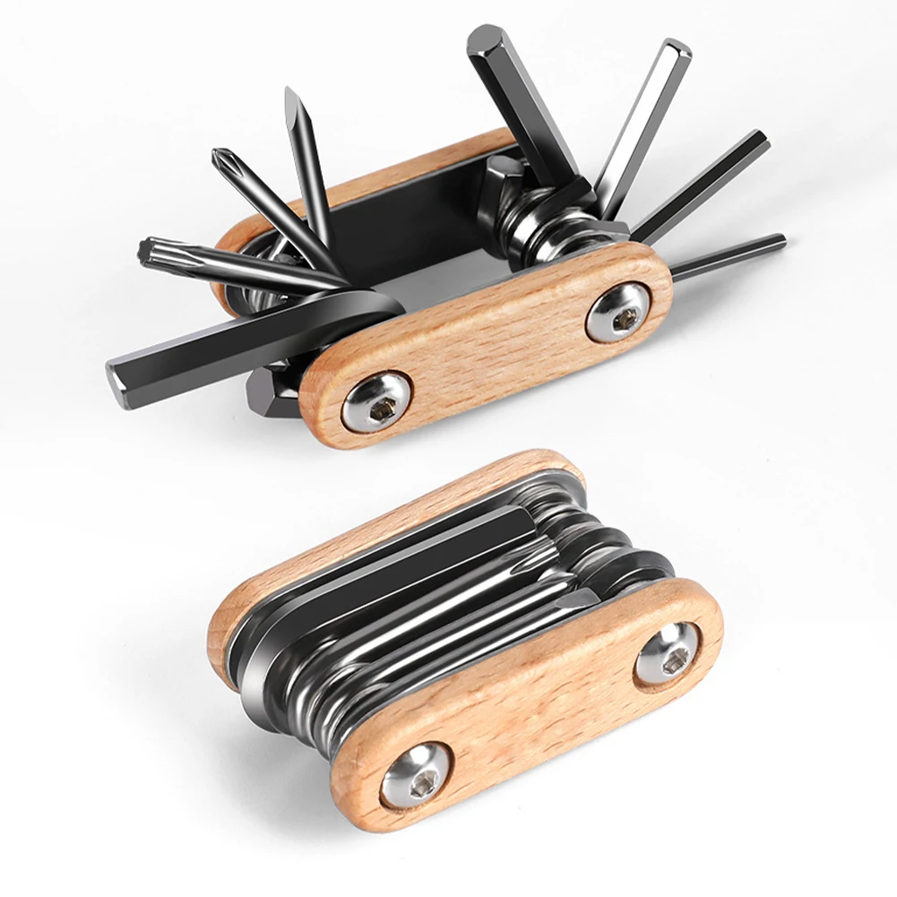 1pc Bike Repair Tool Stainless Steel Mountain Bike Repair Tools Kit Hex Wrench Combination 3.6x5.2x1.9cm Bicycle Accessories
1pc Bike Repair Tool Stainless Steel Mountain Bike Repair Tools Kit Hex Wrench Combination 3.6x5.2x1.9cm Bicycle Accessories
