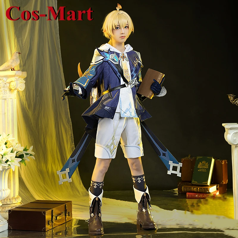 Cos-Mart Hot Game Genshin Impact Mika Cosplay Costume Fashion Handsome Uniform Activity Party Role Play Clothing New
Cos-Mart Hot Game Genshin Impact Mika Cosplay Costume Fashion Handsome Uniform Activity Party Role Play Clothing New