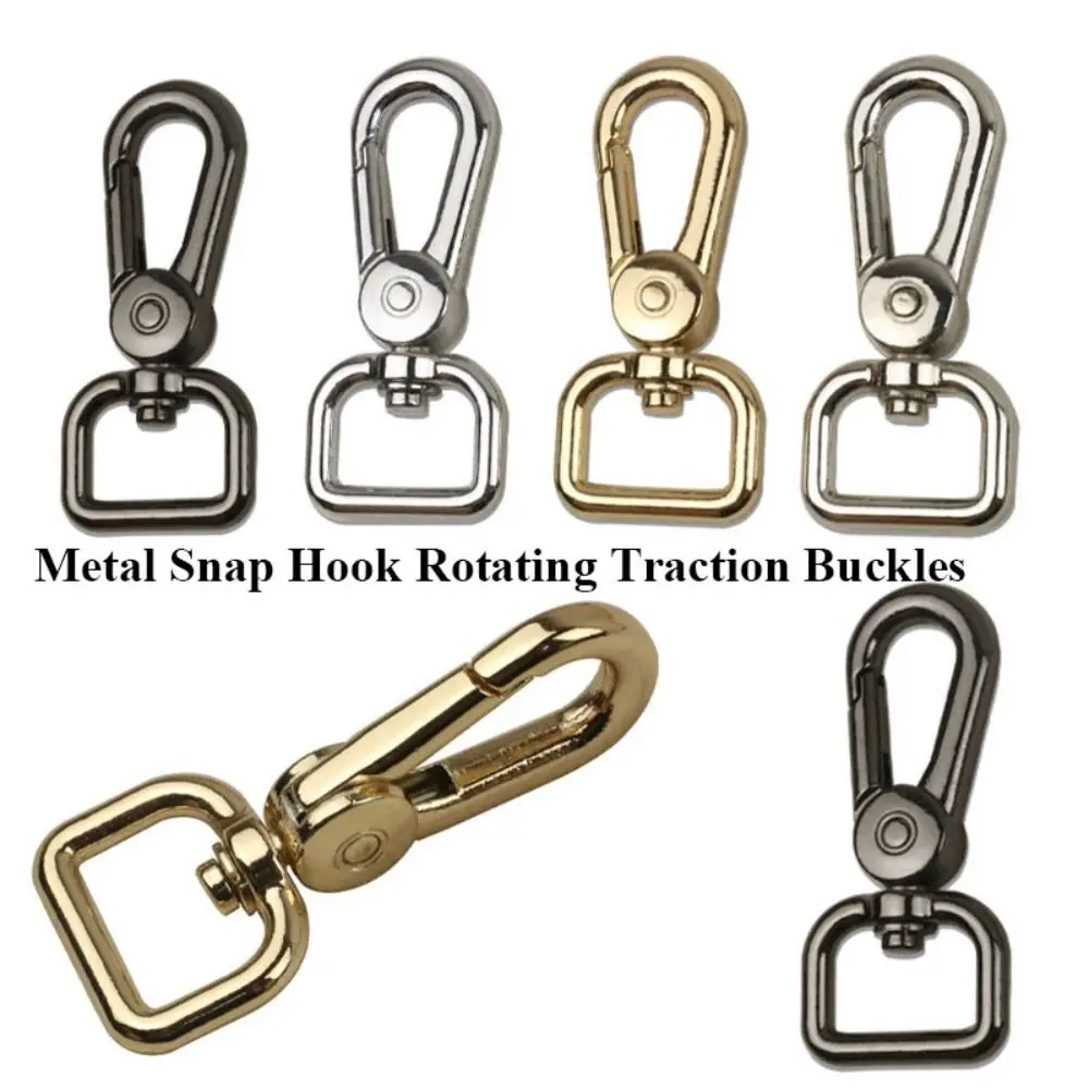 Rotating Metal Snap Hook Luggage Hardware Accessories 17*51mm Trigger Clips 4 Colors Traction Buckles Leather Strap
Rotating Metal Snap Hook Luggage Hardware Accessories 17*51mm Trigger Clips 4 Colors Traction Buckles Leather Strap