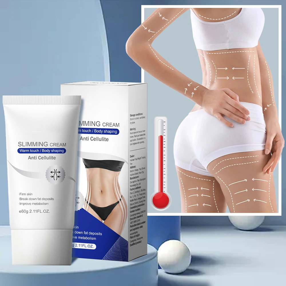 

3PCS Effective Slimming Cream Fat Burning Body Shaping Skin Lifting Firming Cellulite Removal Massage Cream Belly Weight Loss