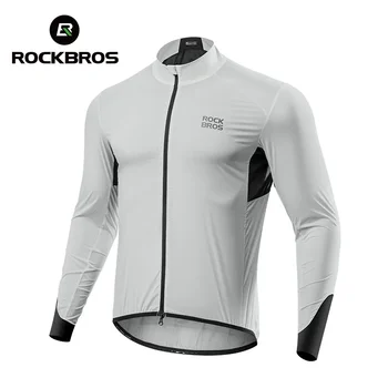 O Casaco Perfeito para Qualquer Ocasião: Jaqueta Casaca Feminina Casual à Prova de Vento 10 ROCKBROS Men’s Women’s Cycling Jersey Lightweight Bike Jacket Cycling Windbreaker With Pocket Quick Drying Bicycle Clothes