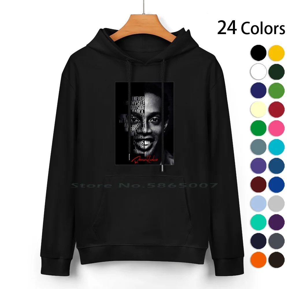 Черно-белая Цитата Ronaldinho. Толстовка из чистого хлопка, свитер, 24 цвета, Роналду, роналдинхо, портрет роналдинхо, цитаты, футбол
Черно-белая Цитата Ronaldinho. Толстовка из чистого хлопка, свитер, 24 цвета, Роналду, роналдинхо, портрет роналдинхо, цитаты, футбол