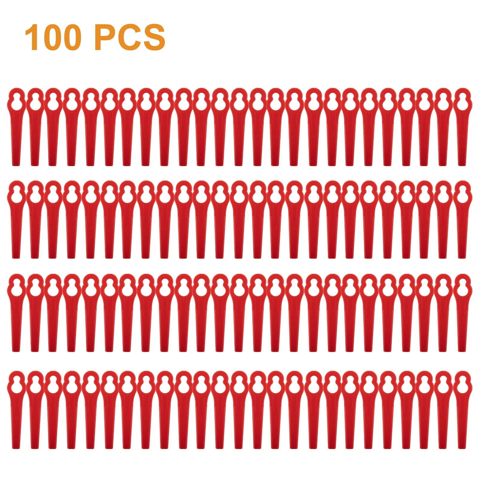 100Pcs Plastic Blades For Florabest LIDL FRTA 20 A1 Lidl IAN 282232 Garden Power Equipment Accessories
100Pcs Plastic Blades For Florabest LIDL FRTA 20 A1 Lidl IAN 282232 Garden Power Equipment Accessories
