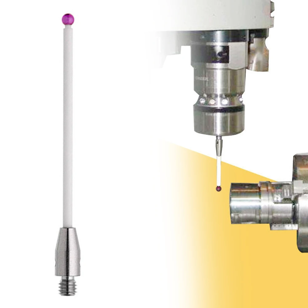 Durable Measurement Probe Stylus Stylus L40mm M3 Thread Touch Wear Resistance Ø2mm 1 PC 1* A-5004-3646 Ball CMM
Durable Measurement Probe Stylus Stylus L40mm M3 Thread Touch Wear Resistance Ø2mm 1 PC 1* A-5004-3646 Ball CMM
