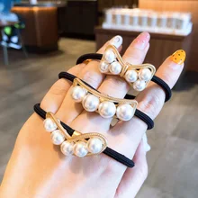Simple Geometric Pearl Elastic Hair Bands for Women Girls Korean Love Heart Jewelry Hair Tie Hair Ponytail Rope Hair Accessories
Simple Geometric Pearl Elastic Hair Bands for Women Girls Korean Love Heart Jewelry Hair Tie Hair Ponytail Rope Hair Accessories