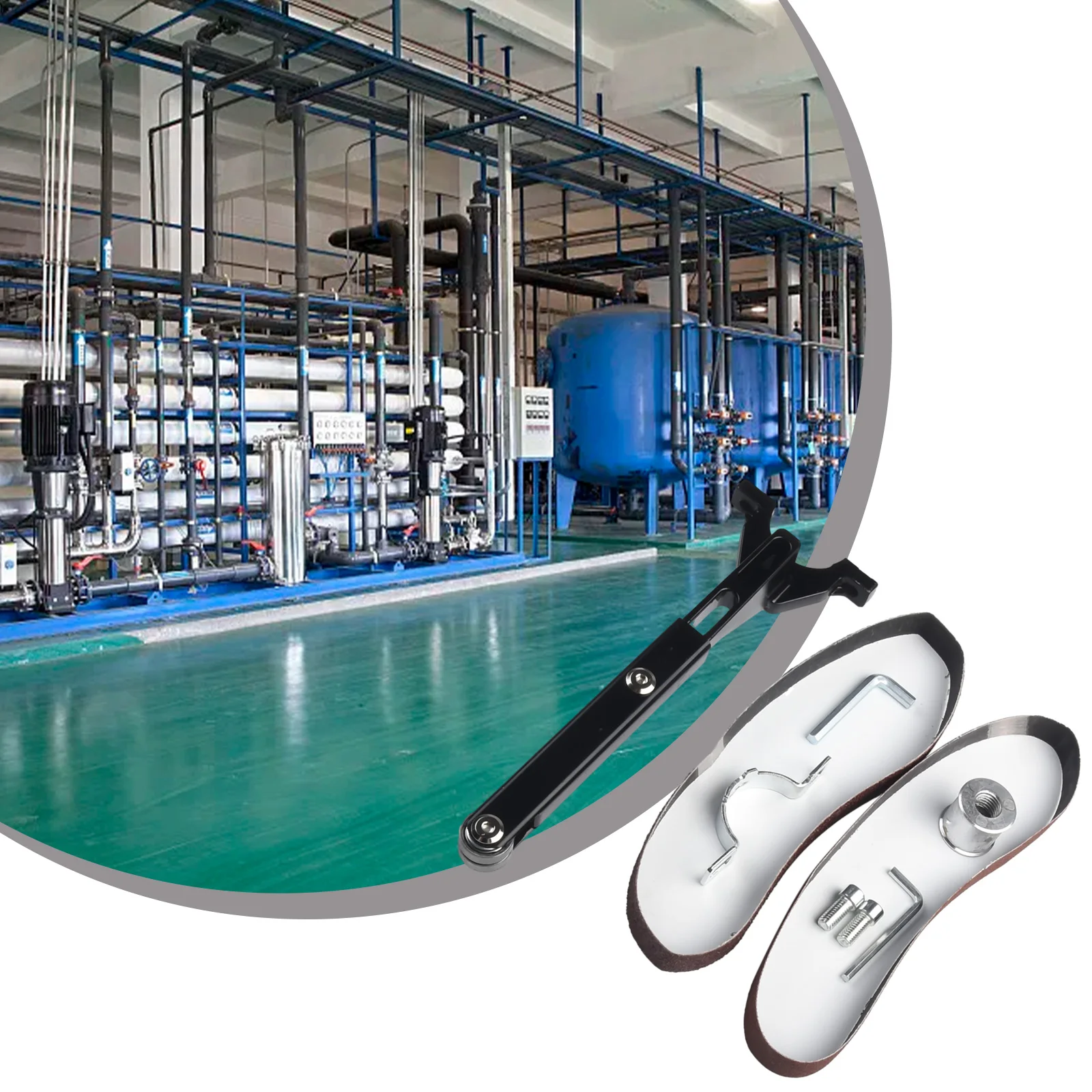 Angle Grinder Sanding Conversion Bracket Double Bearing Design Automatic Belt Tension Adjustment Includes 2 Sand Belts
Angle Grinder Sanding Conversion Bracket Double Bearing Design Automatic Belt Tension Adjustment Includes 2 Sand Belts