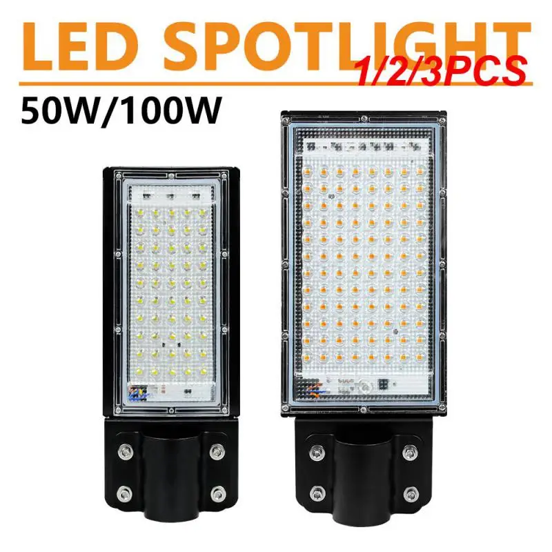 

1/2/3PCS 100W LED Floodlight 220V 240V Waterproof IP65 Outdoor Projector Flood Light LED Reflector Spotlight Street Lamp