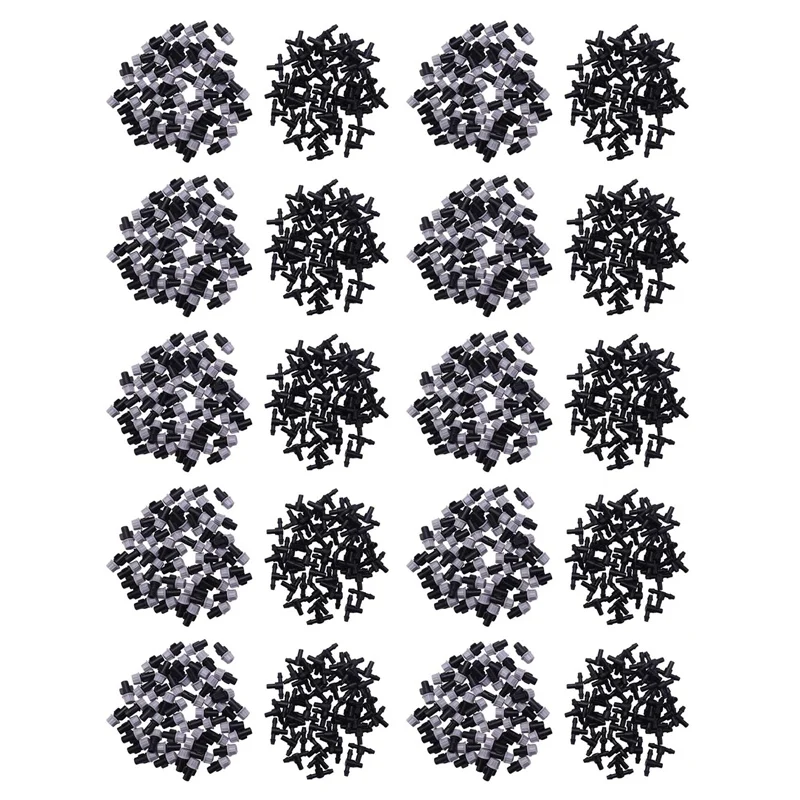 1000Pcs(500 Pairs)Garden Irrigation Kit Adjustable Atomization Dripper Atomization Connection Tee Joint
1000Pcs(500 Pairs)Garden Irrigation Kit Adjustable Atomization Dripper Atomization Connection Tee Joint