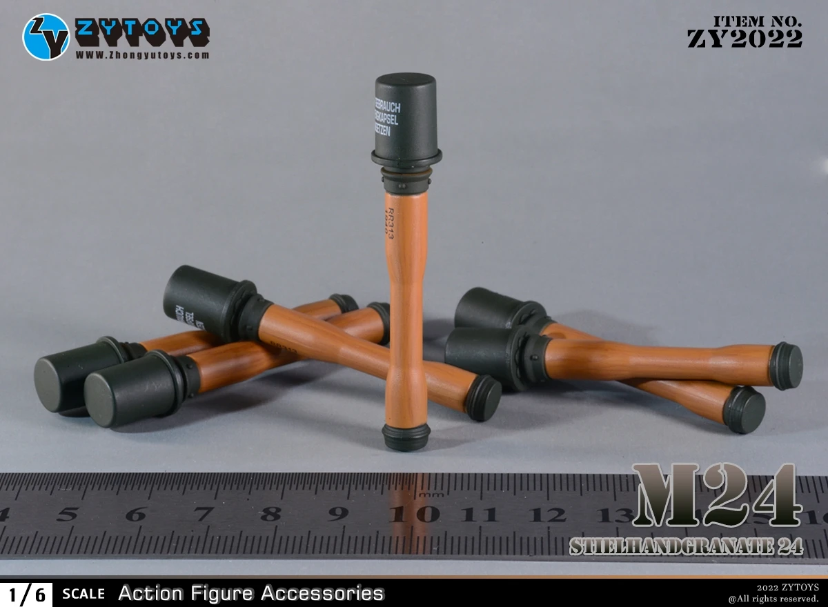 ZYTOYS масштаб 1/6 немецкая M24 граната пластиковая модель для 12-дюймовых экшн-фигурок солдат армейские аксессуары Игрушка 
ZYTOYS масштаб 1/6 немецкая M24 граната пластиковая модель для 12-дюймовых экшн-фигурок солдат армейские аксессуары Игрушка