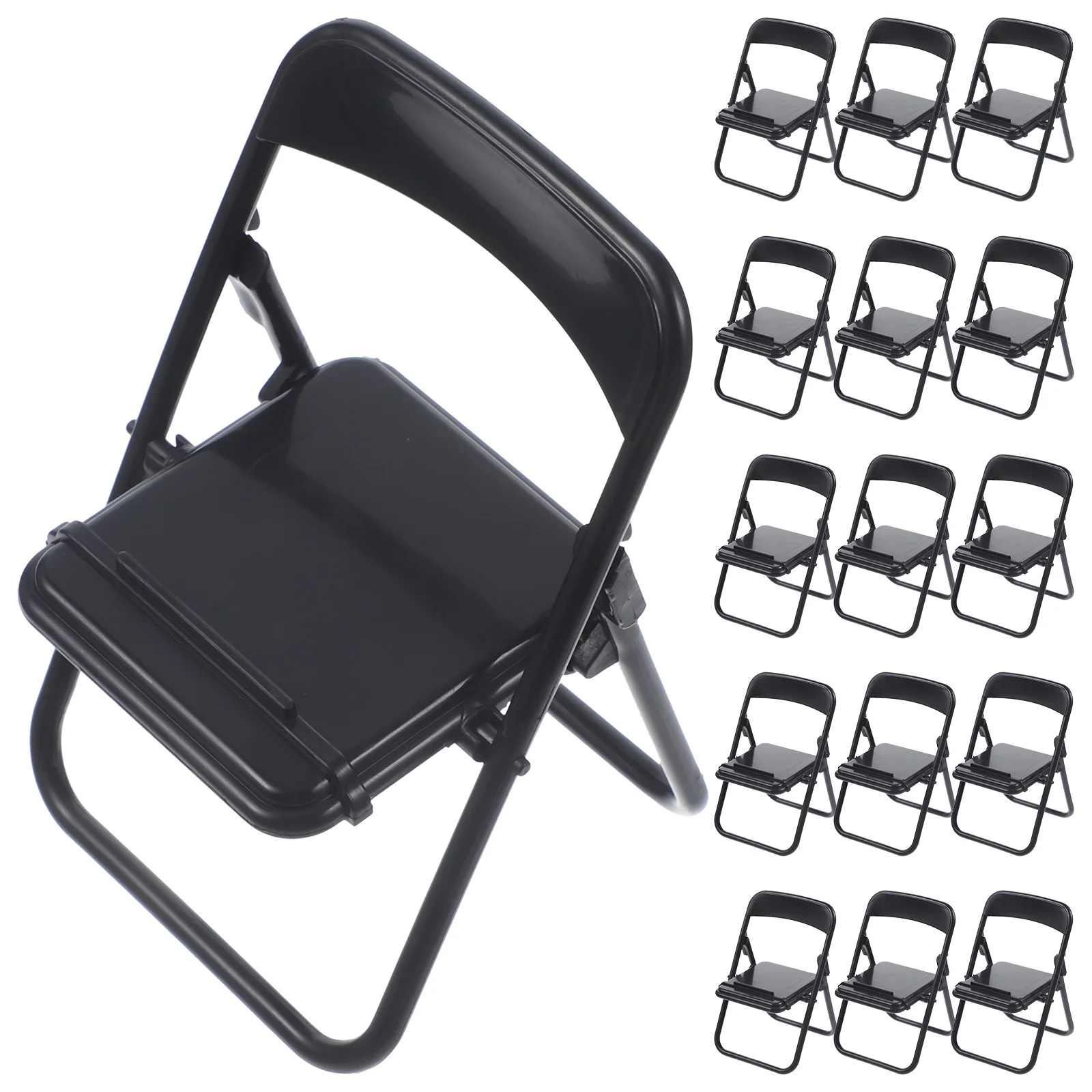 

20 шт. мини складные стулья держатели для телефона мини Декор для дома Кронштейны для телефона