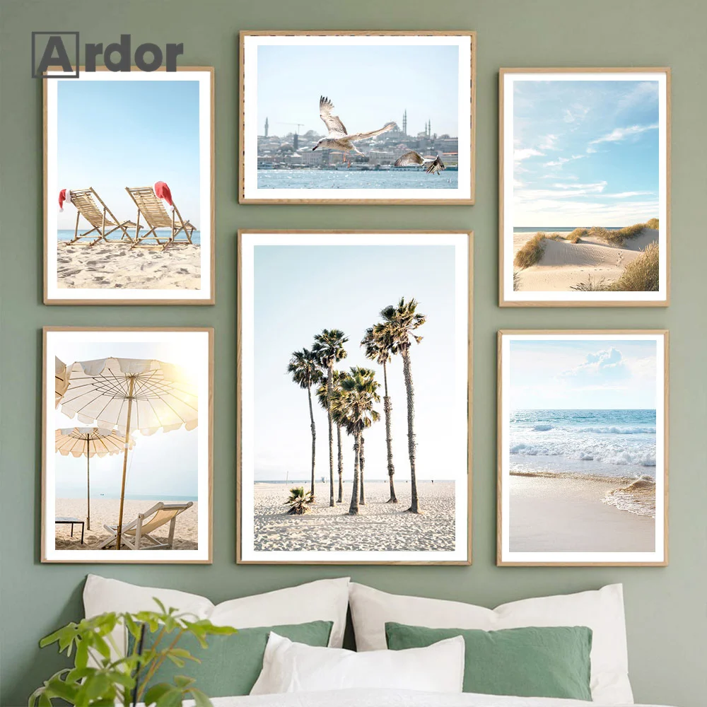 Beach Coconut Tree Boat Lighthouse Canvas Painting Seabird Poster Holiday Print Nordic Wall Art Pictures Living Room Home Decor
Beach Coconut Tree Boat Lighthouse Canvas Painting Seabird Poster Holiday Print Nordic Wall Art Pictures Living Room Home Decor