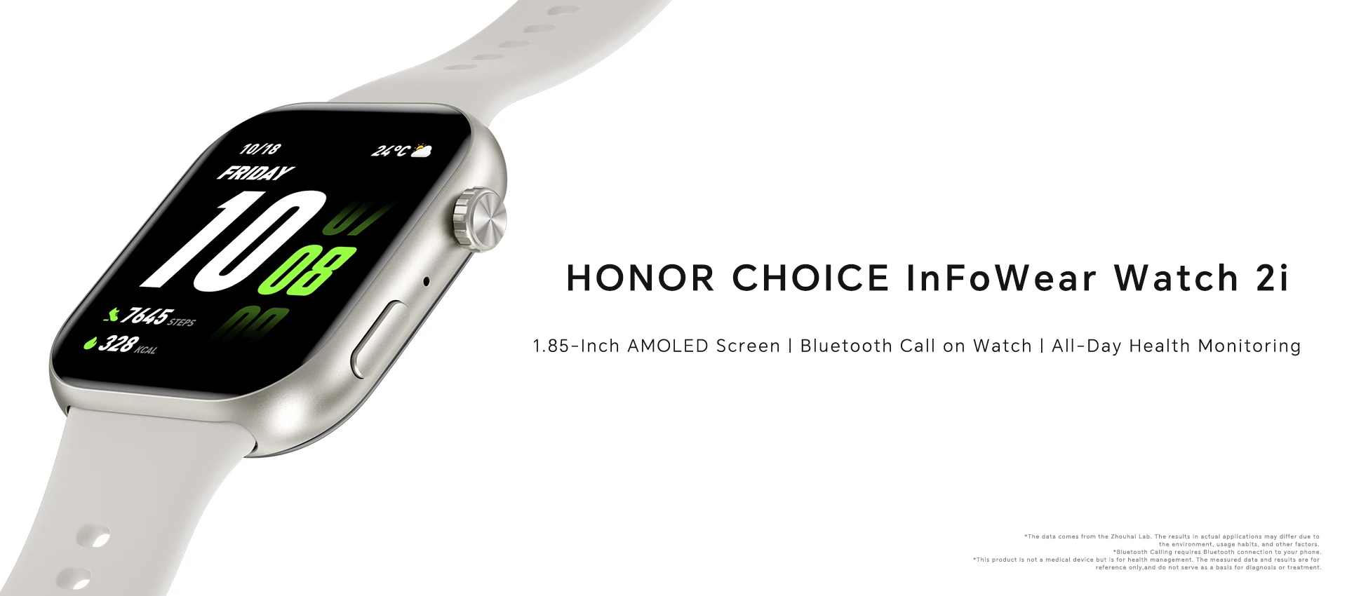 HONOR CHOICE InFoWear Watch 2i,Global Version Smartwatch,1.85 HONOR CHOICE InFoWear Watch 2i,Global Version Smartwatch,1.85